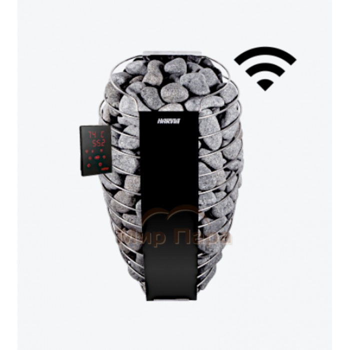 Harvia Spirit SP90XW Black с выносным пультом WiFi в комплекте